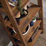 Sauder Trestle 5-Shelf Bookcase – Vintage Oak