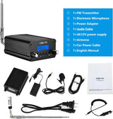RICHRYCE FM Transmitter for Church, 1W / 7W Broadcast Radio Stereo Station ??Fcc Certified Wireless Broadcast Transmitter 76M to 108Mhz with Mic for Drive-in Movie Theater ??Campus
