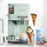 Cuisinart Soft Serve Ice Cream Machine- Mix It In Ice Cream Maker for Frozen Yogurt, Sorbet, Gelato, Drinks 1.5 Quart, White, ICE-48