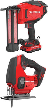 CRAFTSMAN V20 Cordless Brad Nailer Kit, 18GA (CMCN618C1)