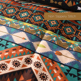 SexyTown Boho Comforter Set Queen Bed in A Bag 8 Piece Deep Pocket with Bed Skirt,Bohemian Tribal Southwestern Bedding Down Comforter(1 Comforter,4 Pillow Cases,Flat Sheet,Fitted Sheet,1 Bed Skirt)