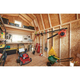 True Temper 4 Cu. ft. Poly Wheelbarrow, Red PW4UT24