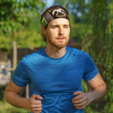 Elastic Exercise Headband for Men & Women Moisture Wicking Athletic for Running, Gym, Working Out Cute Sloth Pattern