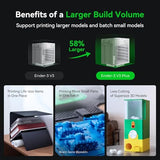 Creality K1C 3D Printer, 600mm/s High-Speed Auto Leveling Clog-Free Robust Direct Extruder K1 SE Upgraded 3D Printer with AI Camera 300??C Printing Silent Mode Support Carbon Fiber Filaments