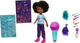 Mattel Karma??s World Doll with Microphone Hair Styling Tool & Accessories, 75+ Pieces, Shine ‘N Style Mattel Karma Playset