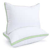viewstar Bed Pillows King Size Set of 2, Hotel Quality, Down Alternative Big Pillow for Back, Stomach or Side Sleepers, Firm