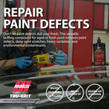 Malco Tru Grit – Heavy Duty Buffing and Polishing Compound for Cars/Automotive Paint Correction and Detailing/Removes 1000-1500 Grit Sand Scratches / 1 Gallon (120001)