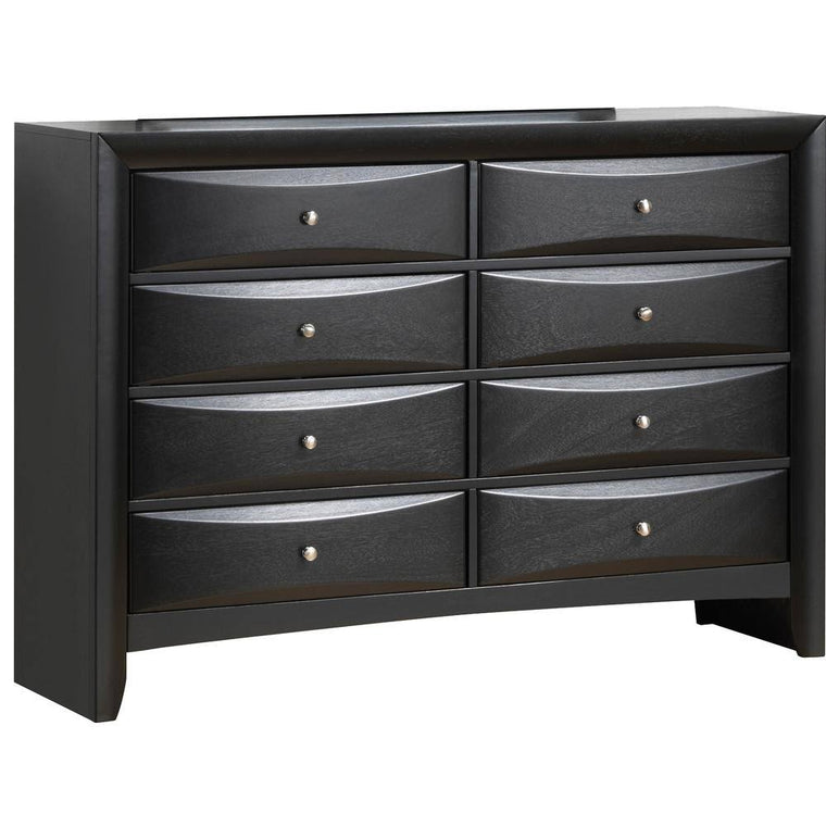 Glory Furniture Marilla 8 Drawer Dresser in Black – G1500-D
