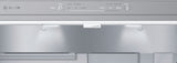 Bosch – 800 Series 21 Cu. Ft. French Door Counter-Depth Smart Refrigerator – Stainless steel