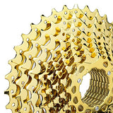 VG SPORTS 10 Speed Cassette 11-25T/11-28T/11-32T/11-36T/11-40T/11-42T/11-46T Bicycle Cassette Fit for Mountain Bike/Road Bike Cassette Compatible with Shimano Sram