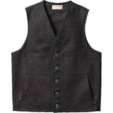 Filson Mackinaw Wool Vest, Charcoal, Large