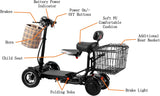 Generic 2022 New United Mobility City Slicker Battery Powered Mobility Scooter Heavy Duty Lightweight Folding 17 Miles Range Scooter (White)