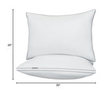 viewstar Bed Pillows King Size Set of 2, Hotel Quality, Down Alternative Big Pillow for Back, Stomach or Side Sleepers, Firm
