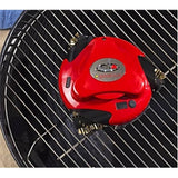 Grillbot BUN3:RED Automatic Outdoor Grill Cleaning Robot with Carry Case, Red