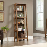 Sauder Trestle 5-Shelf Bookcase – Vintage Oak