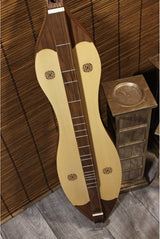 Roosebeck Grace Mountain Dulcimer 4-String Vaulted Spruce Knotwork – Walnut