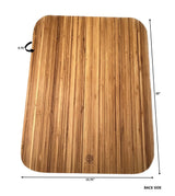 Organic Extra Large Bamboo Cutting Board – Extra Large Wood Cutting Board – Bamboo Carving Board for Meat Cheese and Vegetables ?C Reversible Large Wooden Cutting Boards for Kitchen ?C Reversible Cuttin