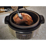 Geek Chef 12 in 1 Electric 8 Quart Oval Pressure Cooker Pot with LCD