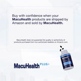 MacuHealth Plus+ Eye Vitamins Supplement for Adults (90 Days Supply) AREDS2 Based Formula for AMD with Lutein, Zeaxanthin, and Meso-Zeaxanthin | Protect Against Macular Degeneration