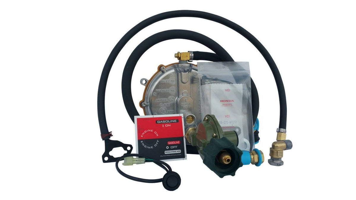 Honda EU2200i Propane, Natural Gas, Gasoline Tri-Fuel Conversion Kit
