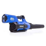Kobalt Baretool 80-Volt Max Lithium Ion 630-cfm Brushless Cordless Electric Leaf Blower (Tool Only, Battery and Charger Not Incl