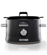 Calphalon Digital Saut Slow Cooker Dark Stainless Steel