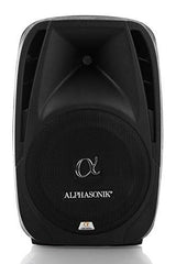 Pair Alphasonik All-in-One 12×22 Powered 1500W Pro DJ Amplified Loud Speakers with Bluetooth USB SD Card Aux MP3 FM Radio PA Sys