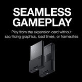 Seagate Storage Expansion Card 2TB Solid State Drive – NVMe SSD for Xbox Series X|S, Quick Resume, Plug & Play, Licensed (STJR2000400) Black