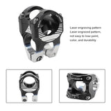 ZIZEV Bike Handlebar Stem, 31.8mm Bike Stem Aluminum Alloy for Fixed Gear Bikes