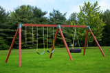 Eastern Jungle Gym Easy 1-2-3 90?? A-Frame Swing Set Bracket Heavy Duty for EZ, Simple Install – DIY Swing Set Parts