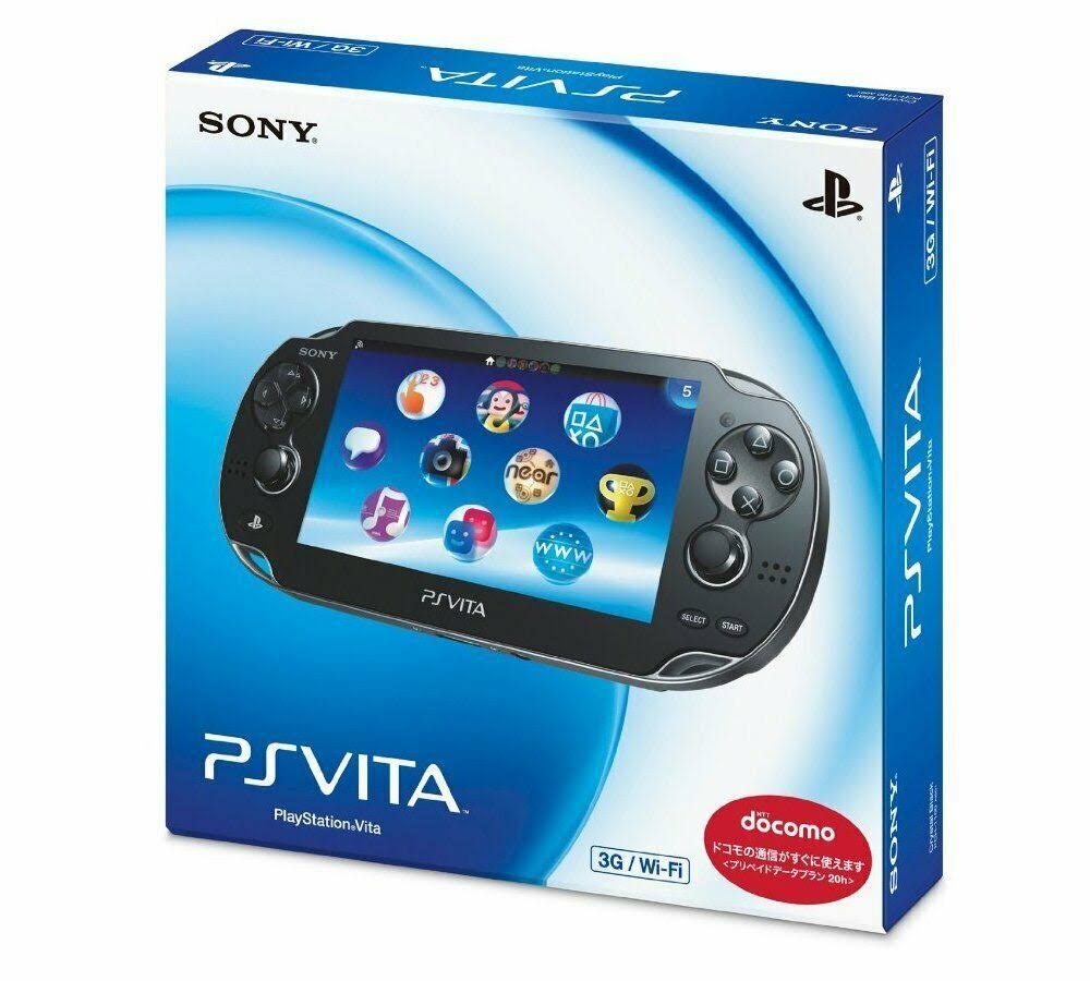 Sony PlayStation Vita 3G/Wi-Fi Limited Edition Model – Crystal Black