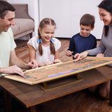 Becko US Puzzle Board & Bracket Set/Wooden Puzzle Board Kit/Jigsaw Puzzle Plateau – with Puzzle Board for Up to 1500 Pieces