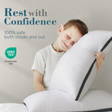 viewstar Bed Pillows King Size Set of 2, Hotel Quality, Down Alternative Big Pillow for Back, Stomach or Side Sleepers, Firm