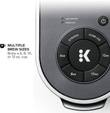 Keurig K-Supreme Single Serve K-Cup Pod Coffee Maker, MultiStream Technology, 4 Brew Sizes, 66oz Dual-Position Removable Reservoir, Black