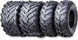 Set 4 Road Guider ATV/UTV Tires 22×7-11 Front & 22×10-9 Rear /6PR 20mm Deep Tread Honda Recon 250 Suzuki Ozark 250