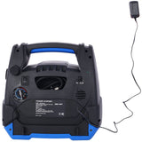 Rechargeable Jump Starter for Gas Diesel Vehicles – 1800 Amps with Air Compressor and AC, 12V DC, USB Power Station