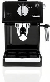 De’Longhi ECP3120 15 Bar Espresso Machine with Advanced Cappuccino System, 9.6 x 7.2 x 11.9 inches, Black/Stainless Steel