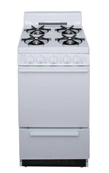 PREMIER BAK100OP 20 FREE STANDING GAS RANGE White