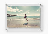 Wexel Art 21×27-Inch Double Panel Grade Acrylic Floating Frame Hardware for, 18×24-Inch Art & Photos, Clear, Silver
