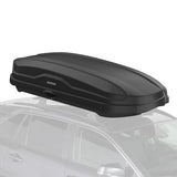 Yakima Roof Cargo Carrier, Vehicle Rooftop Hard Shell Travel Storage Box with SKS Lock, SkyBox NX XL, 18 Cubic Feet, Black