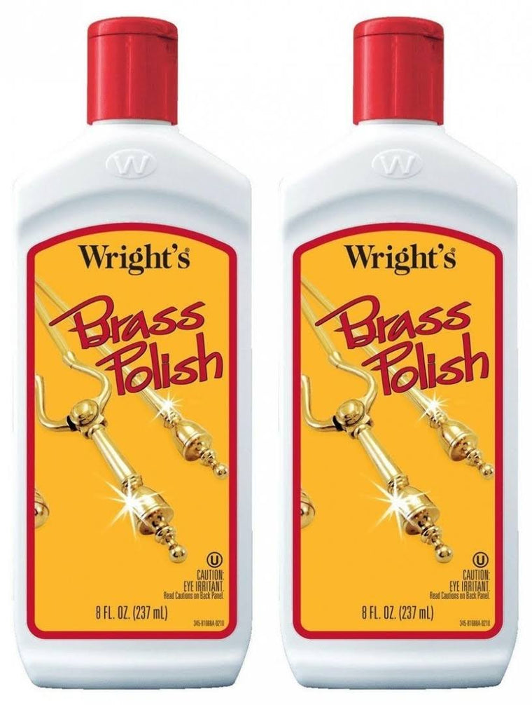 Wright’s Brass Polish 240ml (2-Pack)
